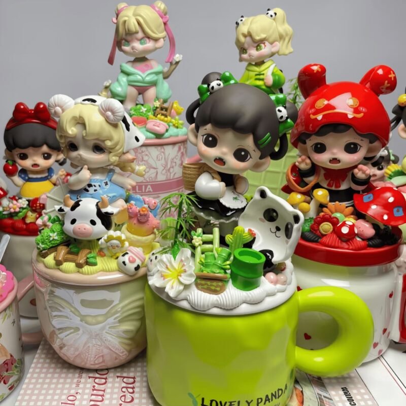 #B Handmade decoden mug blind boxes